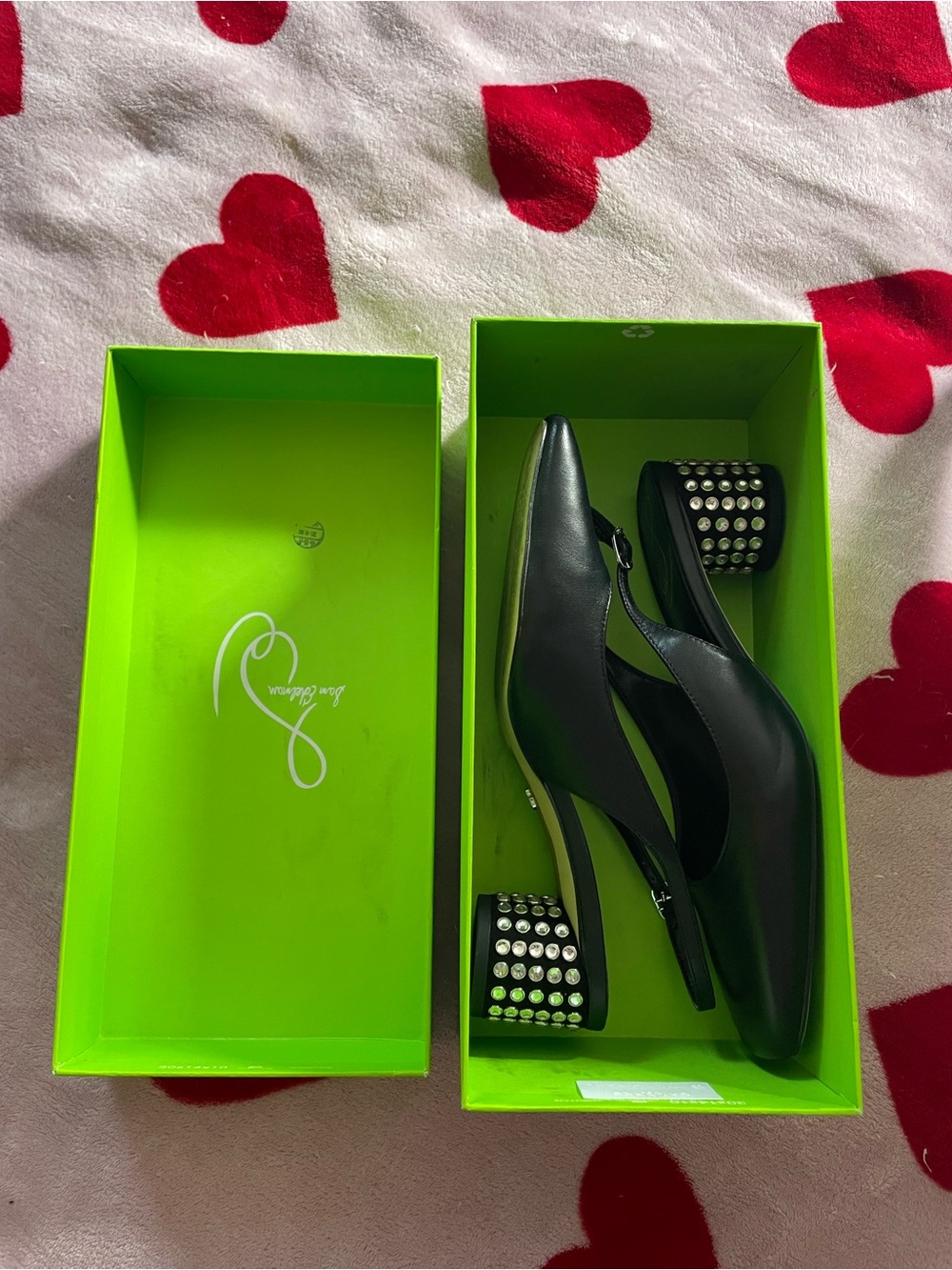 TERRA GEM SLINGBACK KITTEN HEEL